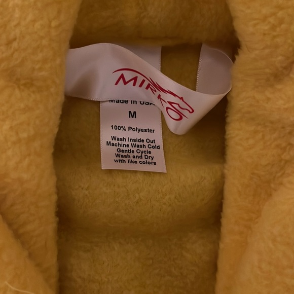 Brand New Mirko Yellow Gold Fleece Children’s Robe - Picture 9 of 9